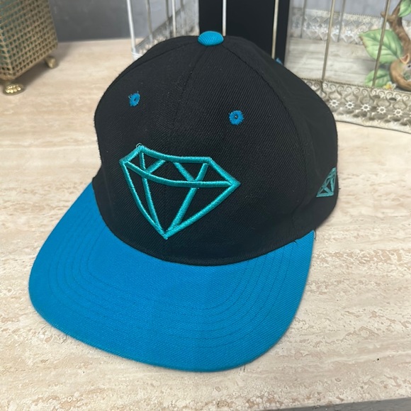 Diamond Supply Accessories Diamond Blue Black Adjustable